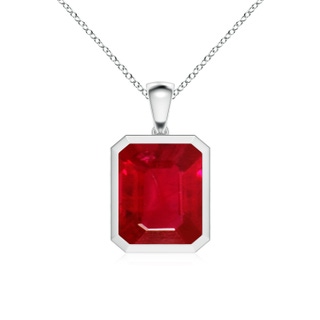 Emerald Cut AAA Ruby