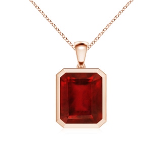 Emerald Cut AAAA Ruby