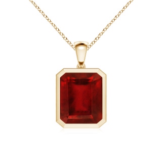 Emerald Cut AAAA Ruby