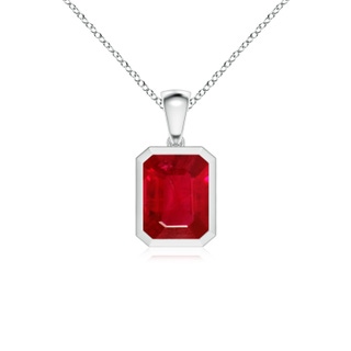 Emerald Cut AAA Ruby