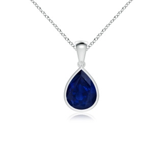 Pear AA Blue Sapphire