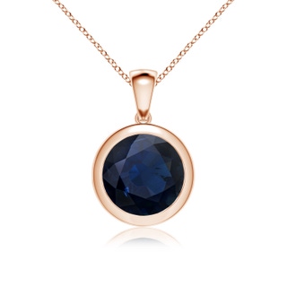 Round A Blue Sapphire