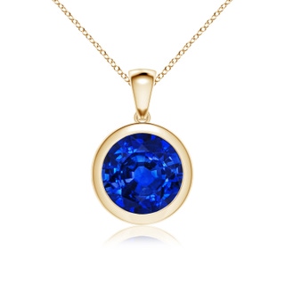 Round AAAA Blue Sapphire