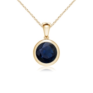 Round A Blue Sapphire