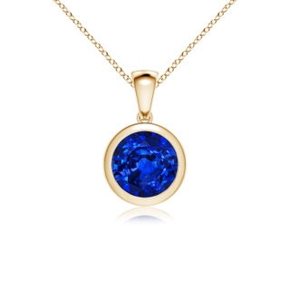 Round AAAA Blue Sapphire