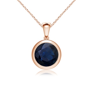 Round A Blue Sapphire