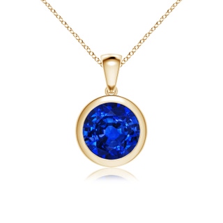 Round AAAA Blue Sapphire