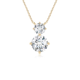Classic Yellow Gold Diamond Necklaces & Pendants