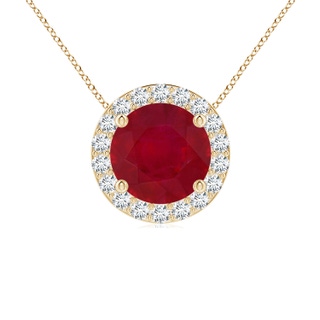 Round AA Ruby
