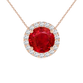 Round AAA Ruby