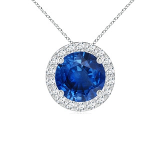 Round AAA Blue Sapphire