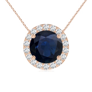 Round A Blue Sapphire