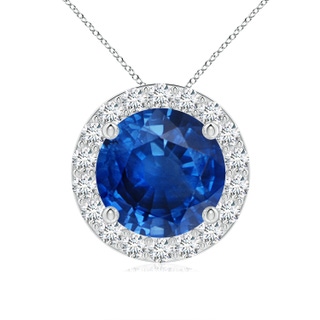 Round AAA Blue Sapphire