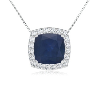 Cushion A Blue Sapphire