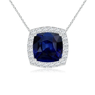 Cushion AAA Blue Sapphire
