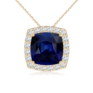 Cushion AAA Blue Sapphire