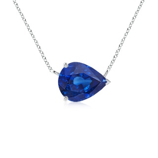 Pear AAA Blue Sapphire