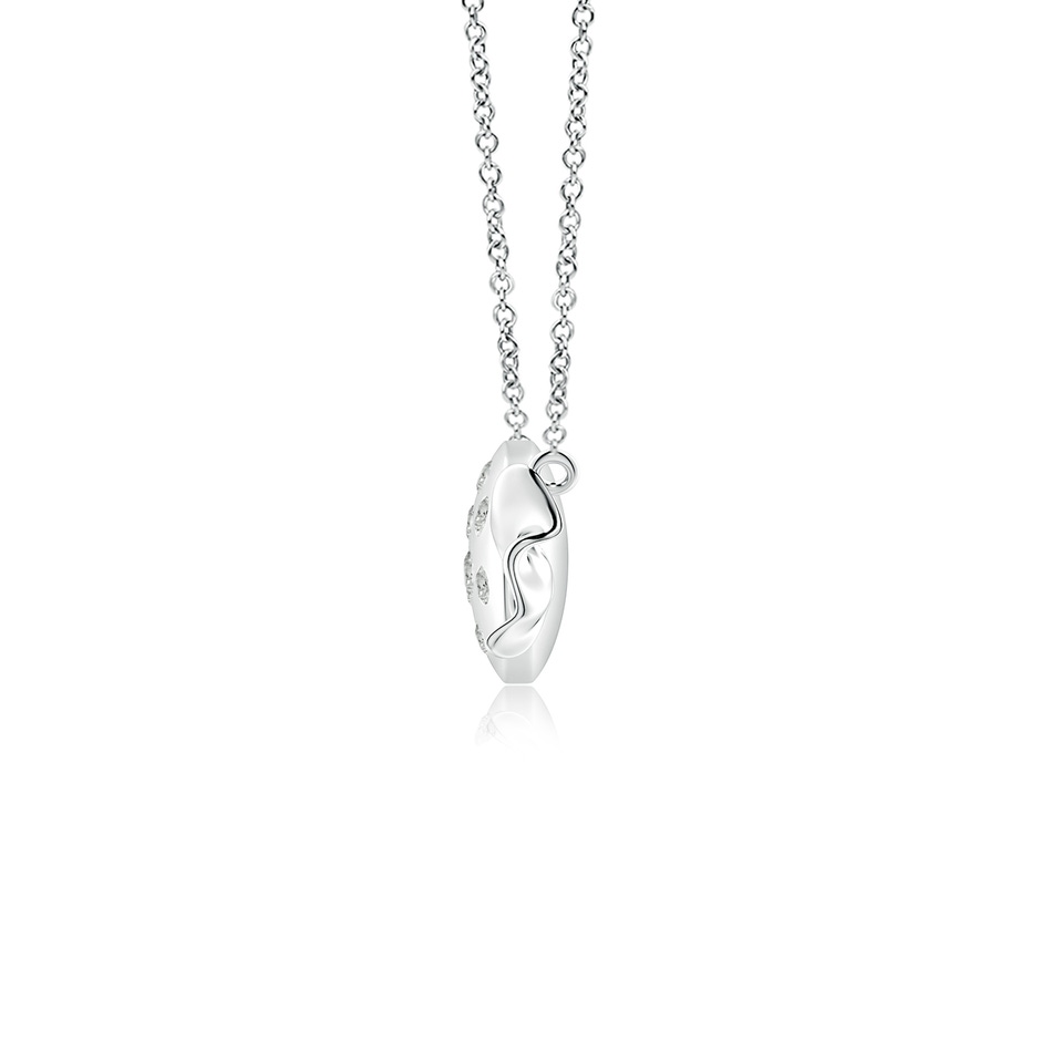 1.8mm KI3 Sweet Treats Diamond Candy Pendant in White Gold side 199