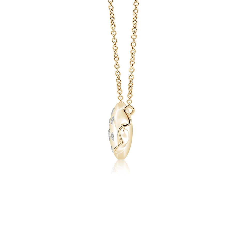 1.8mm KI3 Sweet Treats Diamond Candy Pendant in Yellow Gold side 199