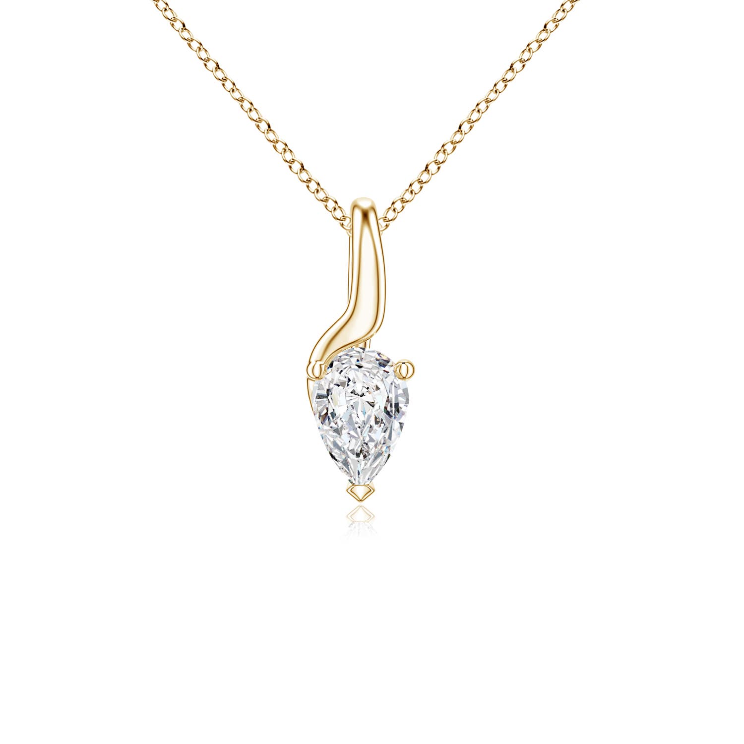 6x4mm HSI2 SP2608D-YGE-HSI2-6x4 in 18K Yellow Gold