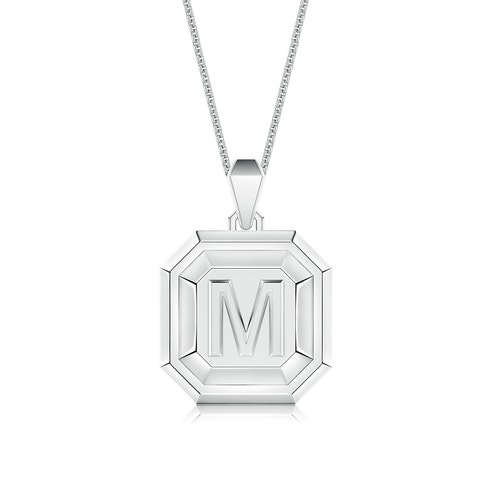 jewellery m necklace white gold