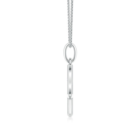2.2mm GVS2 Pavé-Set Diamond Men’s Hamsa Pendant in White Gold