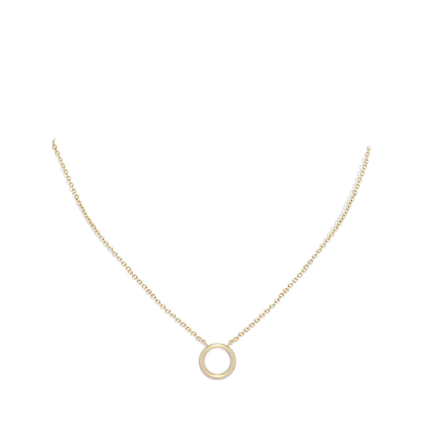 Octogon Shell Circular Charm Holder | Angara