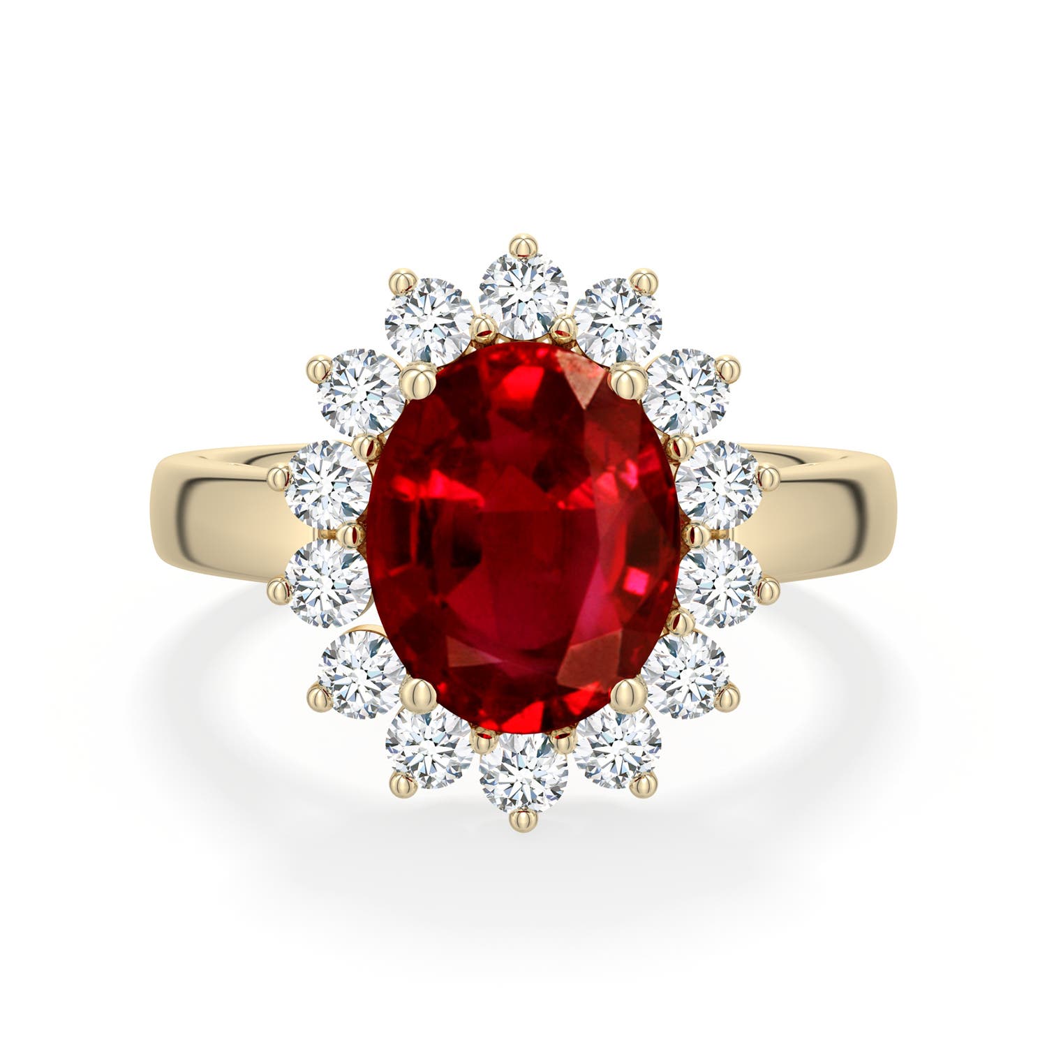 Shop Lab Grown Ruby Rings for Women | Angara