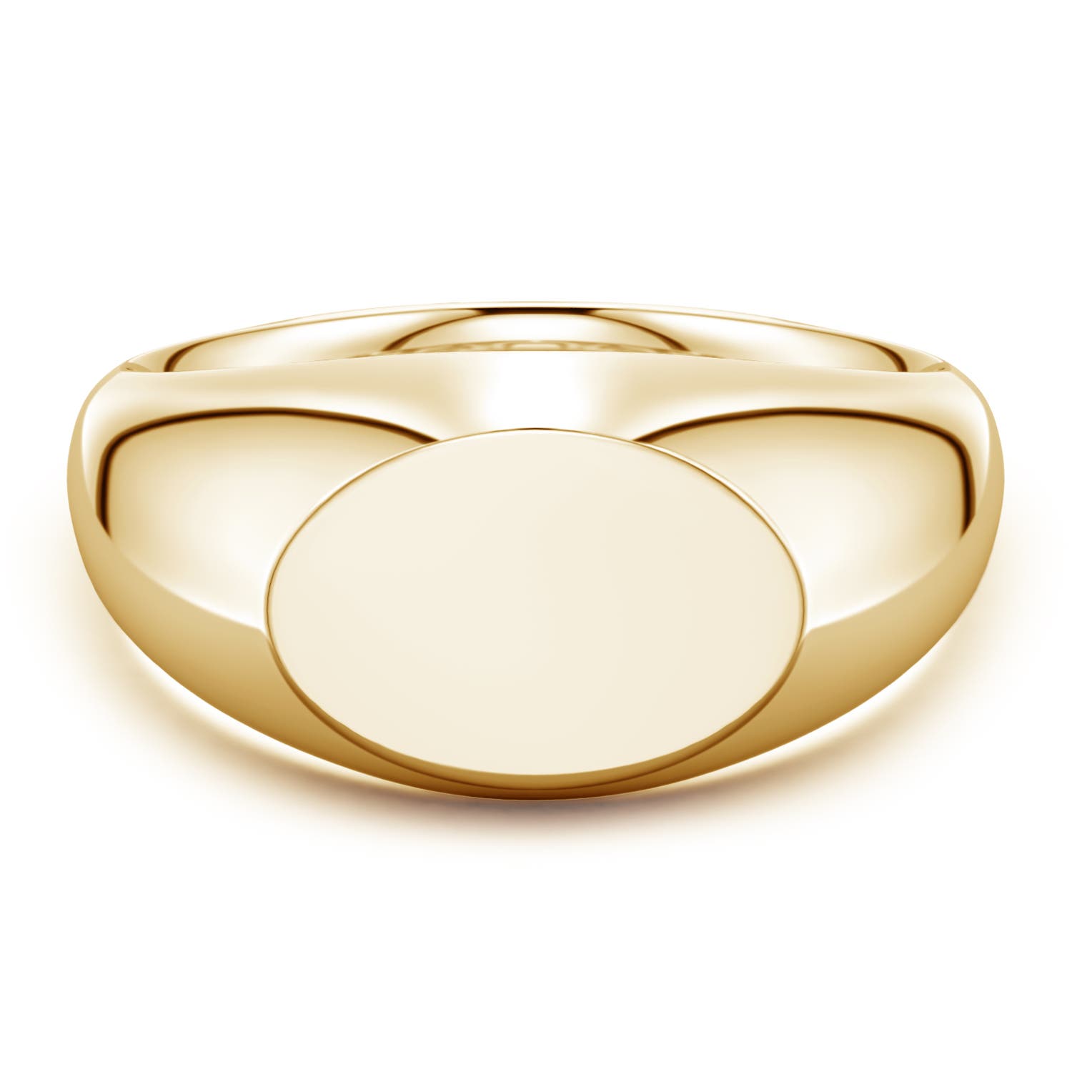 アクセサリー Pyramid Studs Oval Signet Ring Size: #11 srm0105-yg_1.jpg?width=1600&