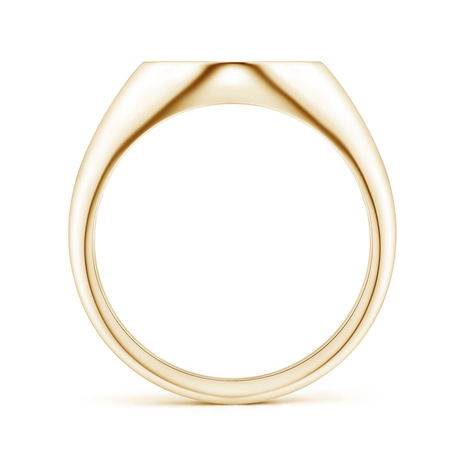 Oval Men's Signet Ring