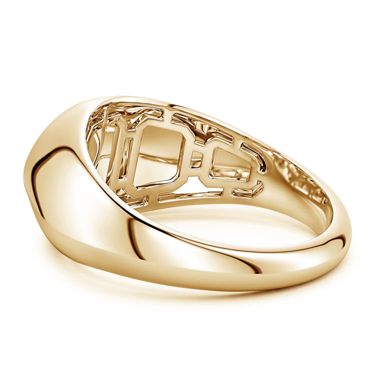 Oval Men's Signet Ring