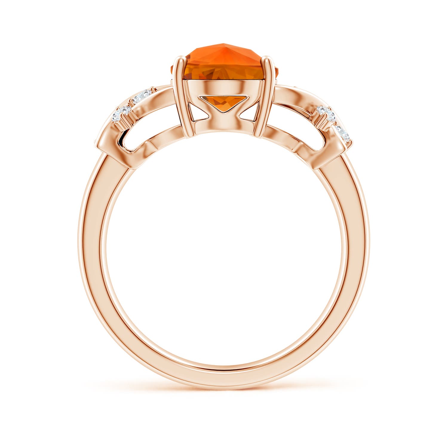 AAAA - Citrine / 2.38 CT / 14 KT Rose Gold