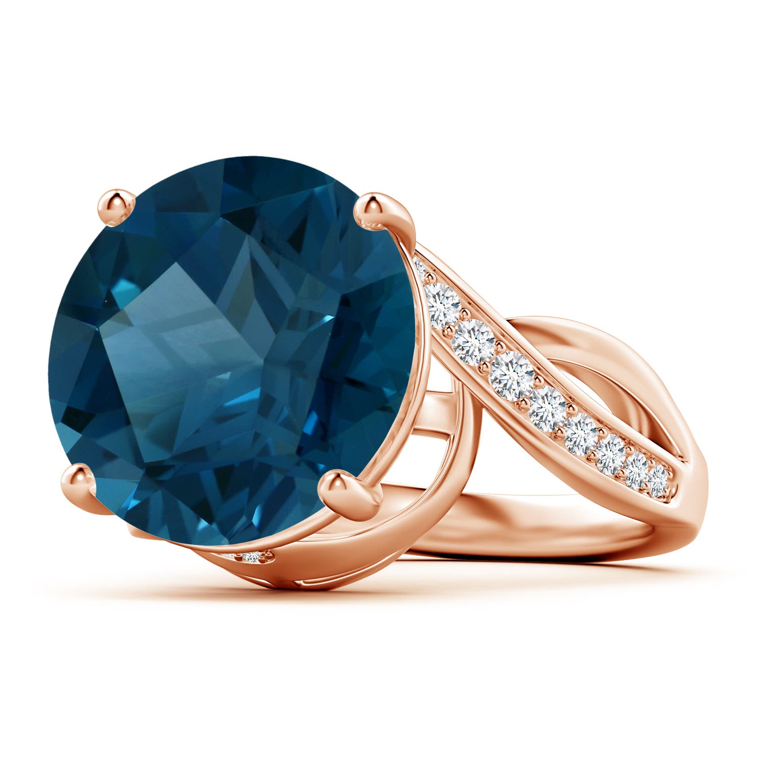 14.05x13.95x8.60mm AAAA FC_SR1437LBTD_H-RGE-AAAA-14.05x13.95x8.60 in 18K Rose Gold