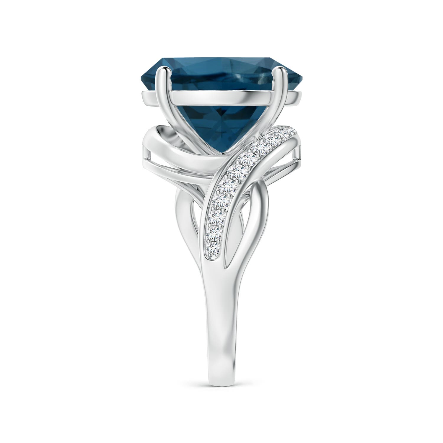 14.05x13.95x8.60mm AAAA FC_SR1437LBTD_H-WG-AAAA-14.05x13.95x8.60 in White Gold - side 6