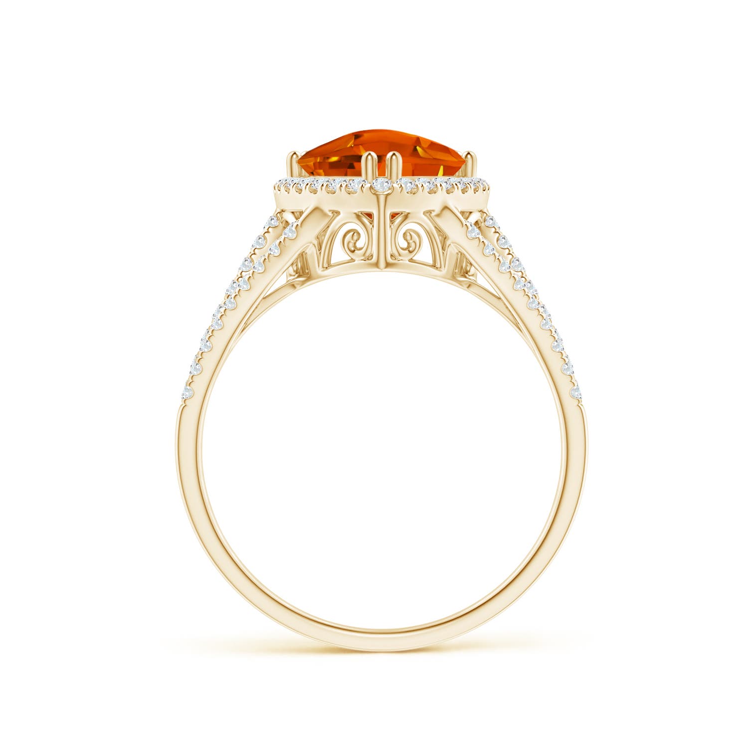 AAAA - Citrine / 1.49 CT / 14 KT Yellow Gold