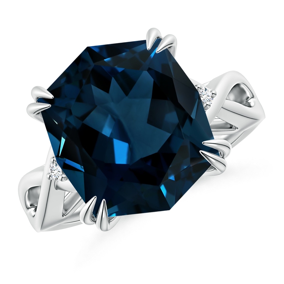 14.00x11.95x7.30mm AAAA FC_SR1922LBTD_H-WGE-AAAA-14.00x11.95x7.30 in 18K White Gold 