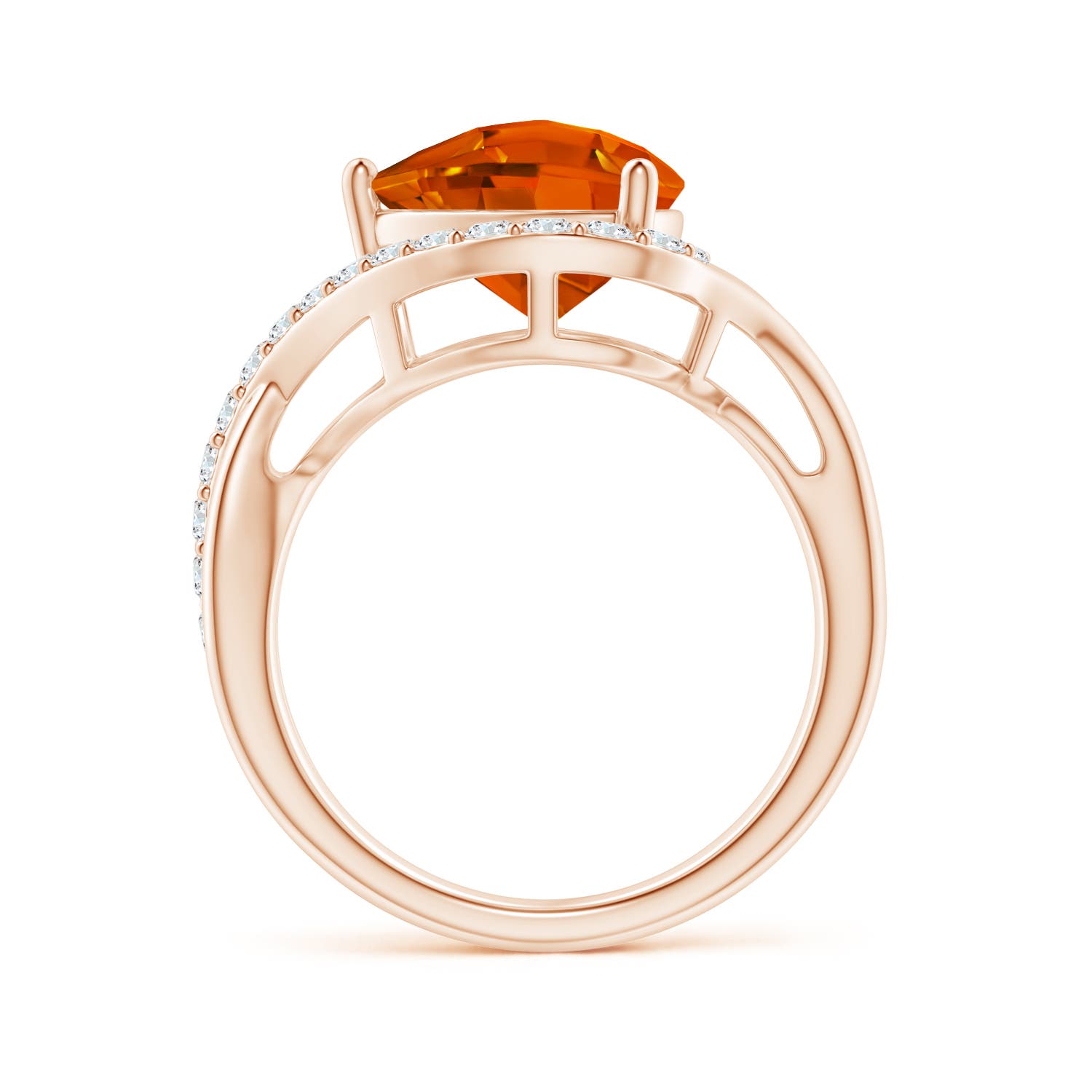 AAAA - Citrine / 2.84 CT / 14 KT Rose Gold