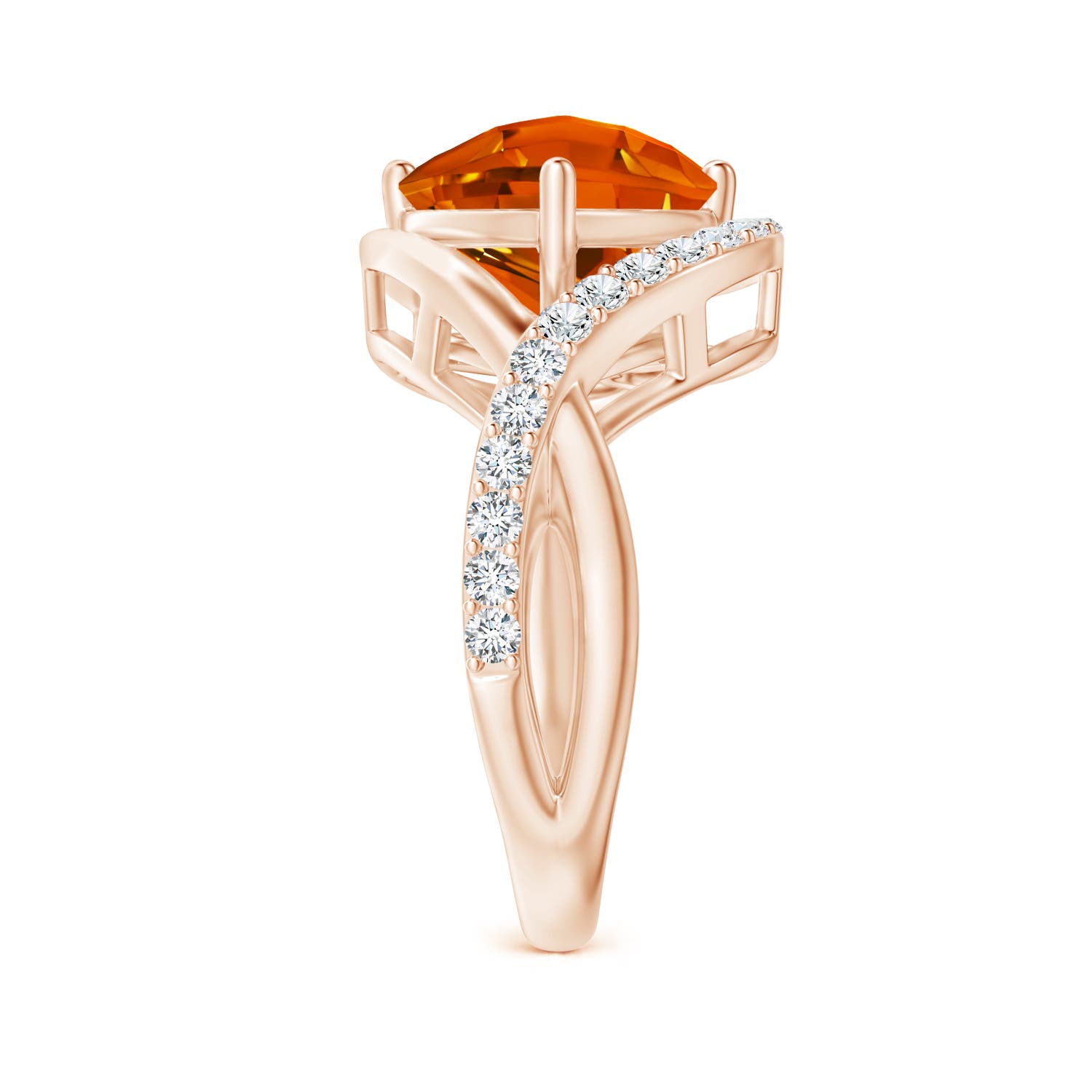 AAAA - Citrine / 2.84 CT / 14 KT Rose Gold