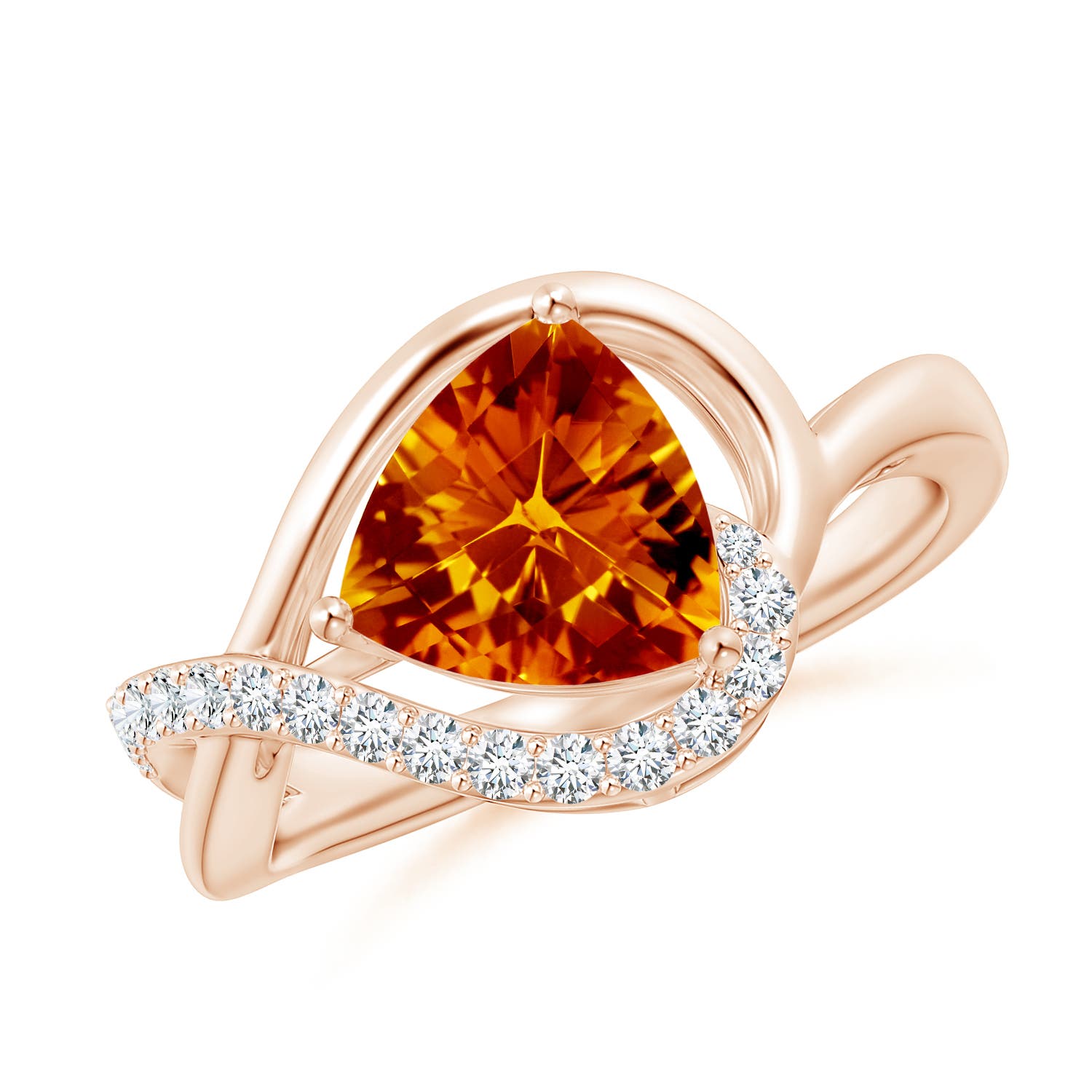 AAAA - Citrine / 1.41 CT / 14 KT Rose Gold