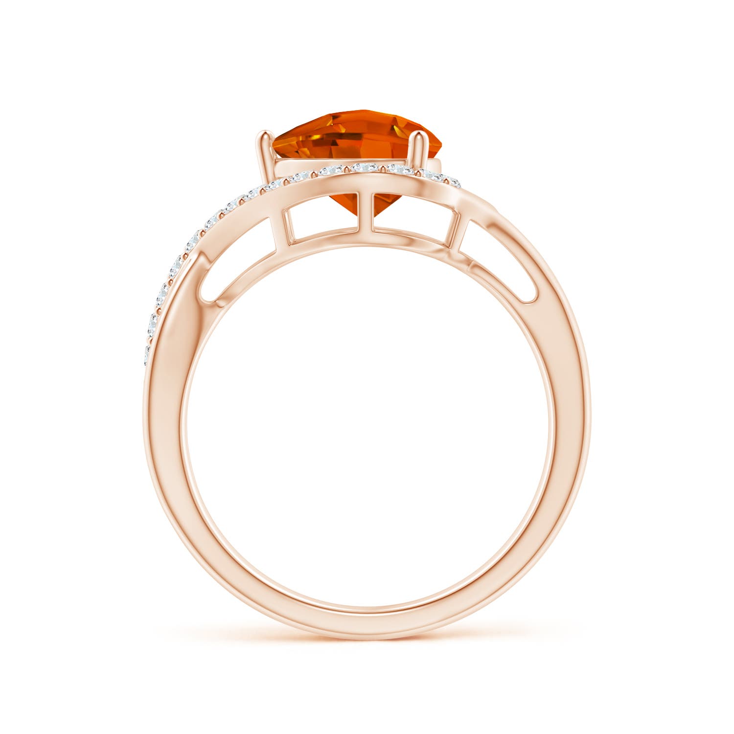 AAAA - Citrine / 1.41 CT / 14 KT Rose Gold