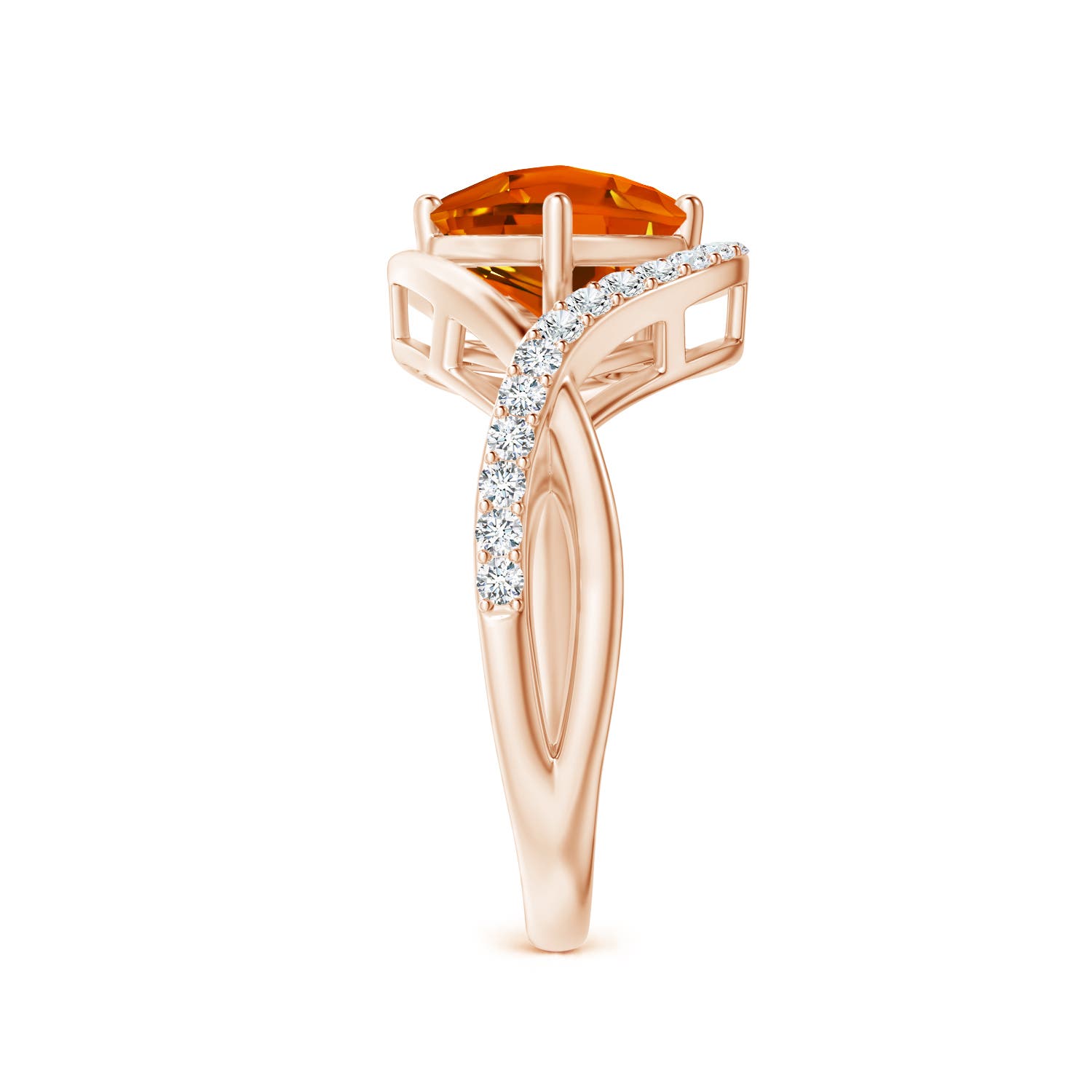 AAAA - Citrine / 1.41 CT / 14 KT Rose Gold