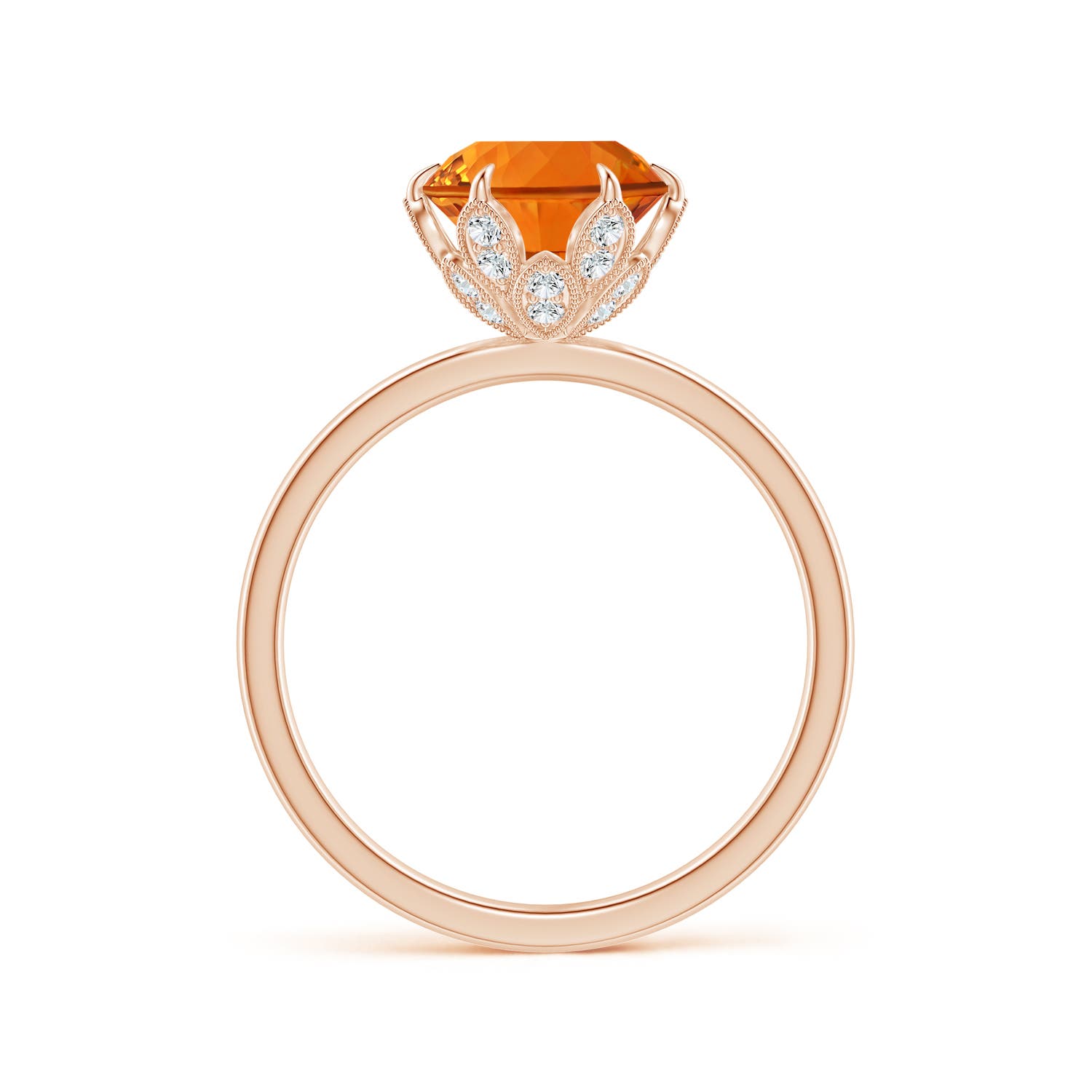 AAAA - Citrine / 1.94 CT / 14 KT Rose Gold