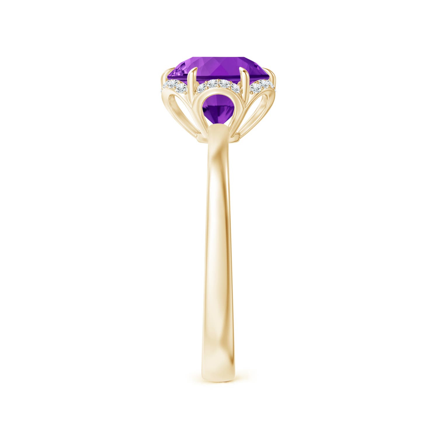 AAAA - Amethyst / 1.87 CT / 14 KT Yellow Gold