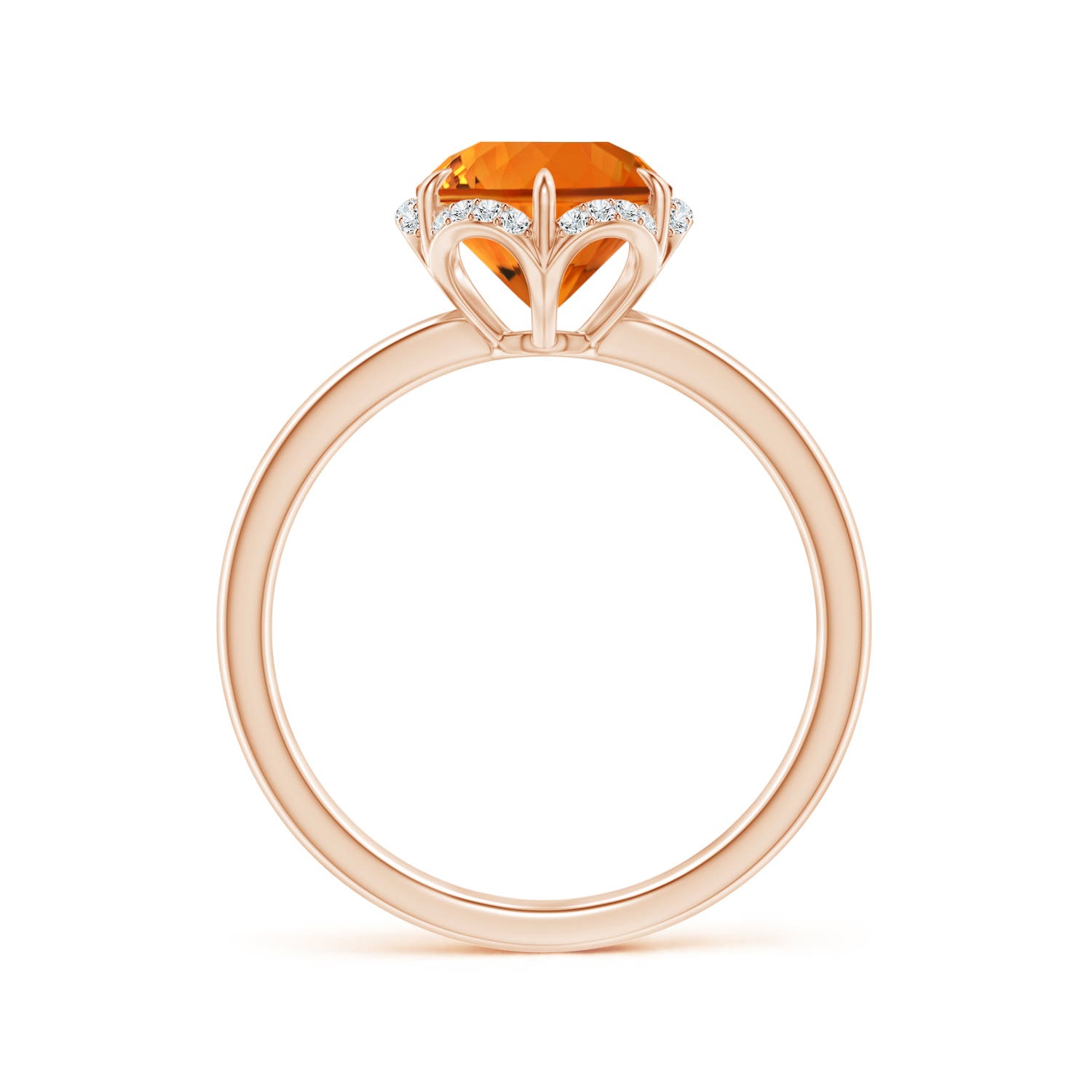 AAAA - Citrine / 1.87 CT / 14 KT Rose Gold