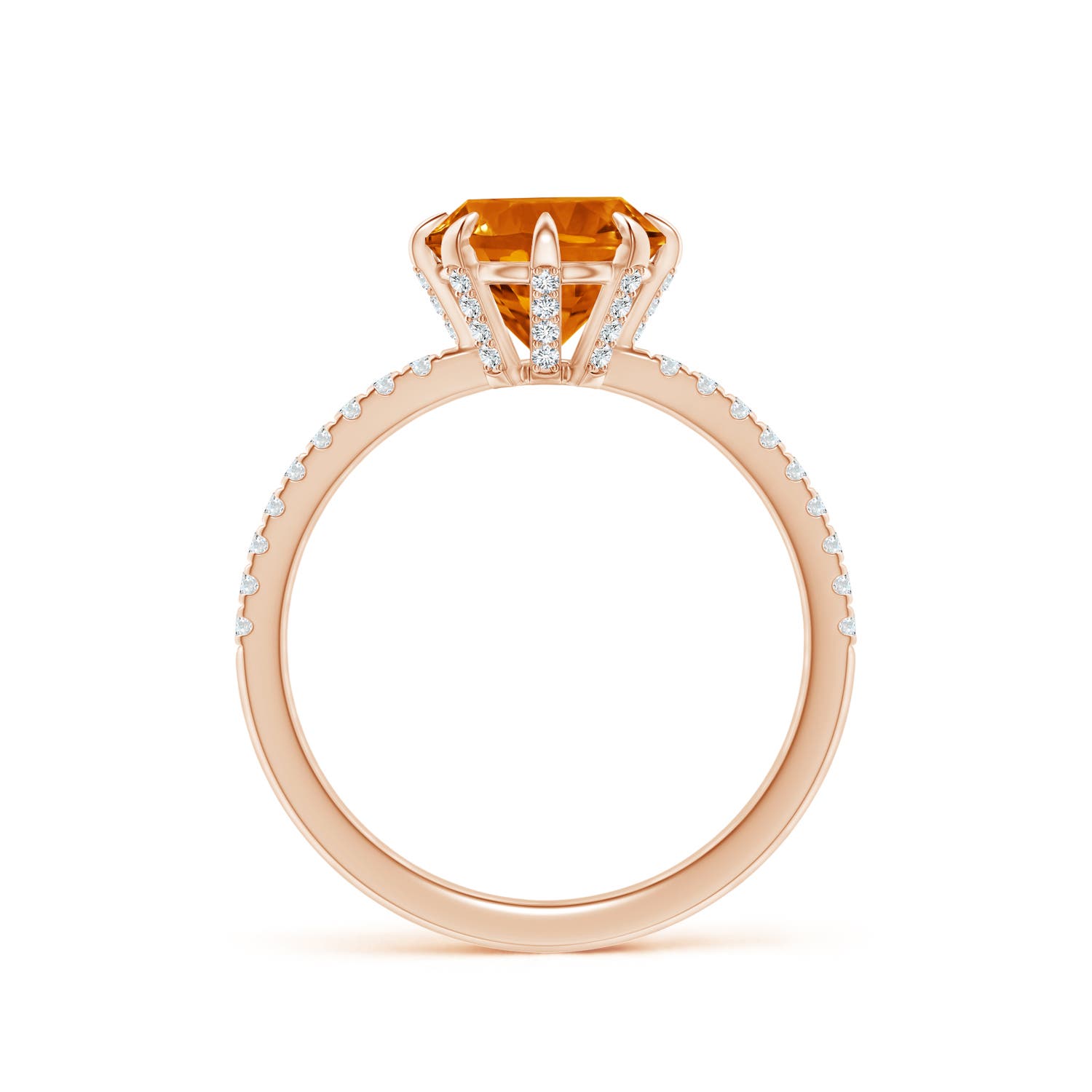 AAAA - Citrine / 2.07 CT / 14 KT Rose Gold