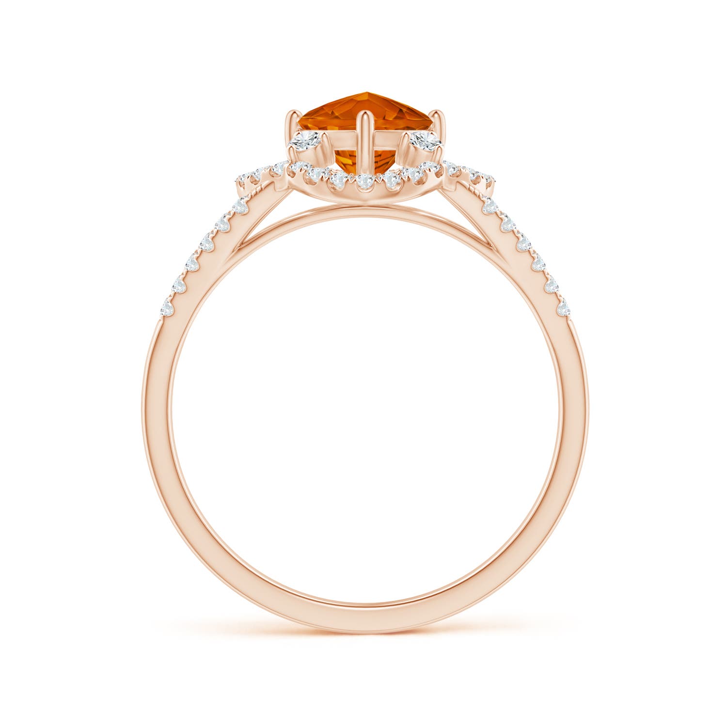 AAAA - Citrine / 1.04 CT / 14 KT Rose Gold