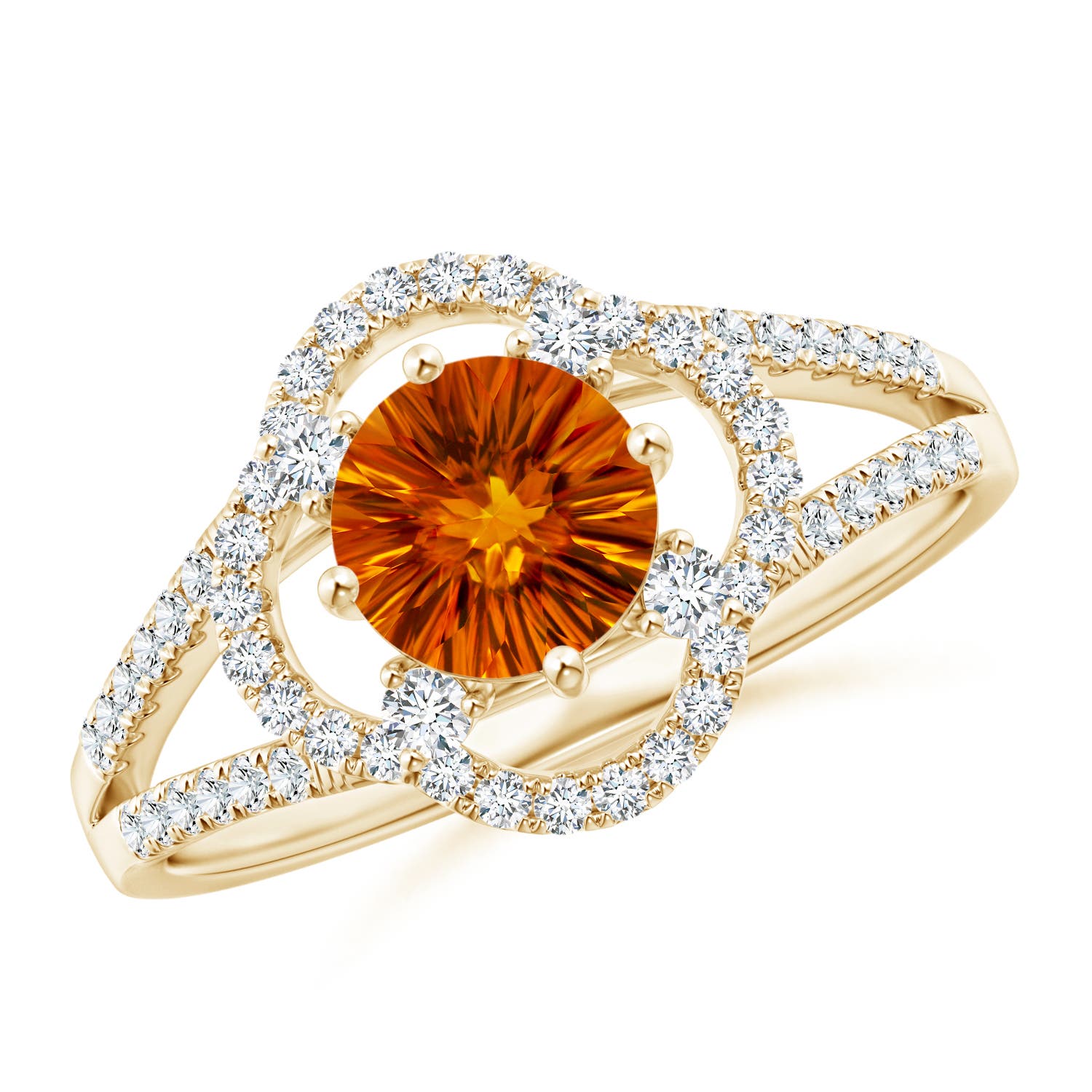 AAAA - Citrine / 1.04 CT / 14 KT Yellow Gold