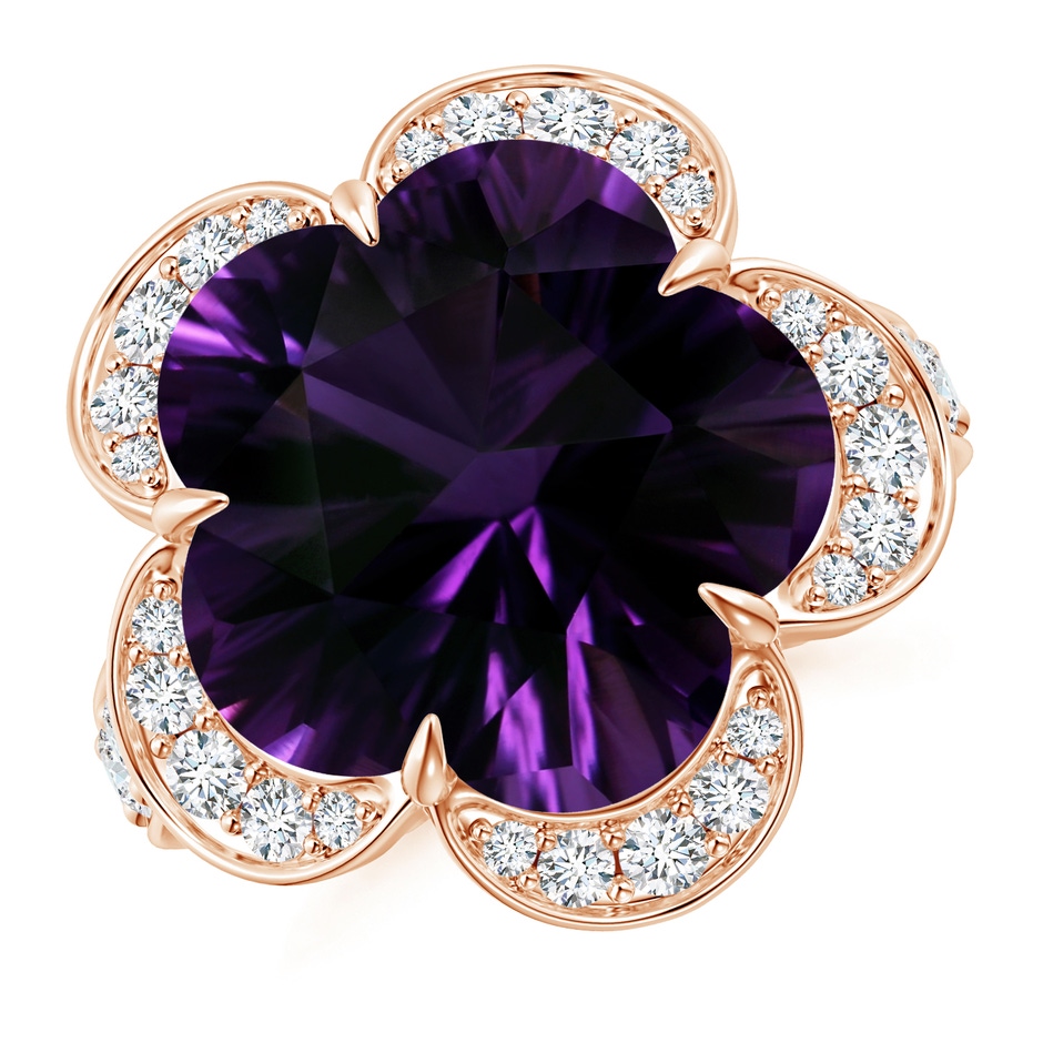 14.90x14.80x10.37mm AAAA FC_SR2812AMD_H-RGE-AAAA-14.90x14.80x10.37 in 18K Rose Gold 