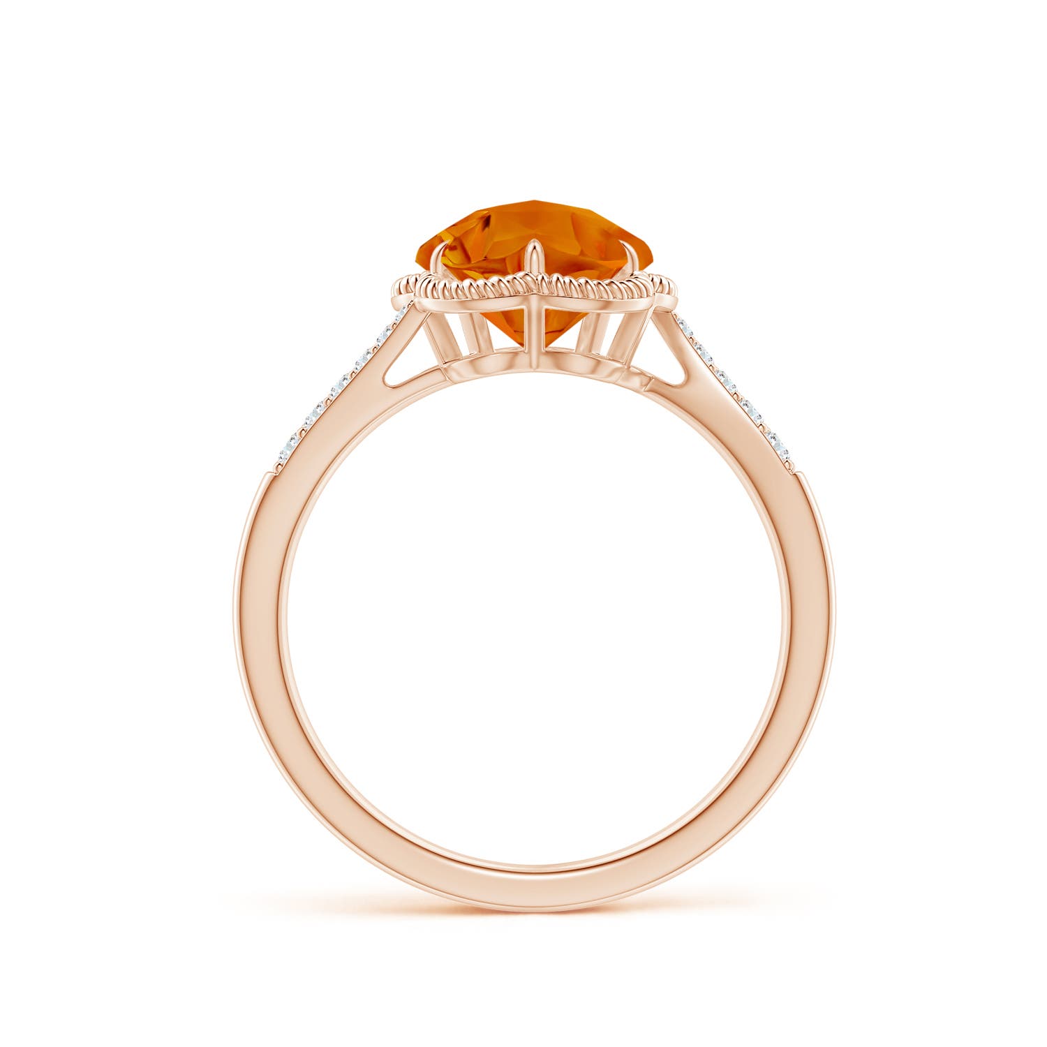 AAAA - Citrine / 2.09 CT / 14 KT Rose Gold