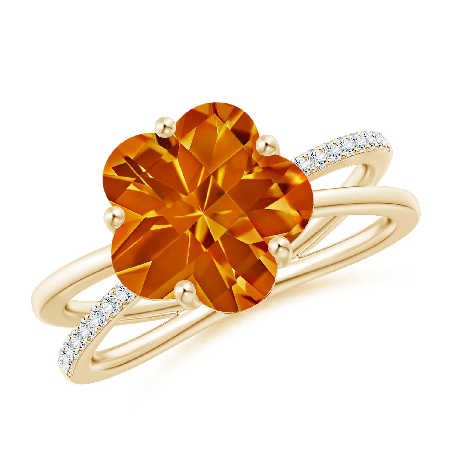 AAAA - Citrine / 3.19 CT / 14 KT Yellow Gold